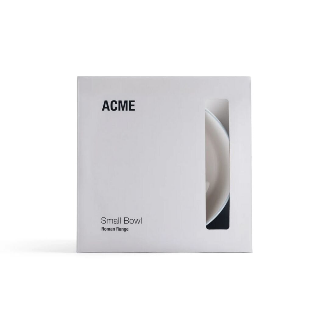 Acme Roman 4 Parça Beyaz-Mavi Küçük Bowl