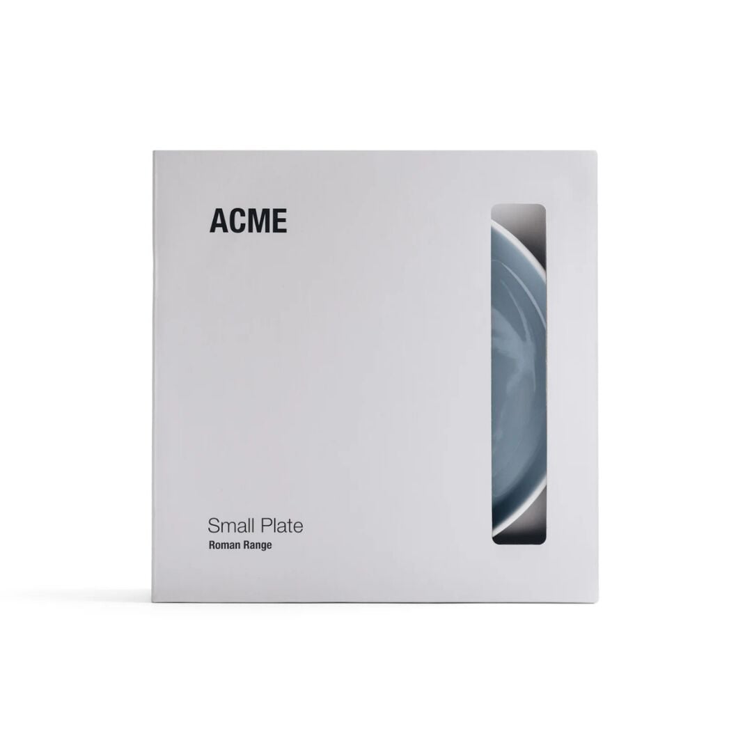 Acme Roman 4 Parça Mavi Küçük Tabak
