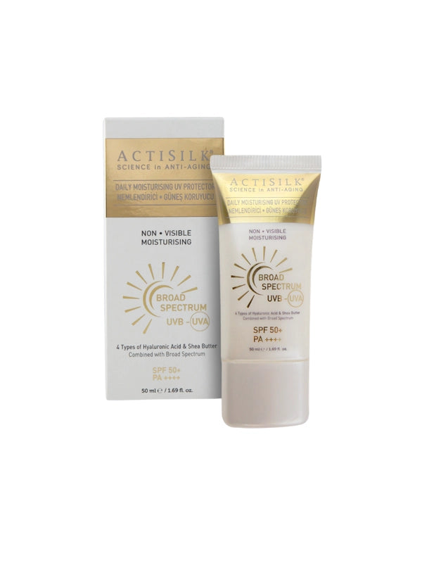 Actisilk-Nemlendirici Etkili Güneş Koruyucu SPF 50 PA+++-Güneş Kremi-1-Milagron.com