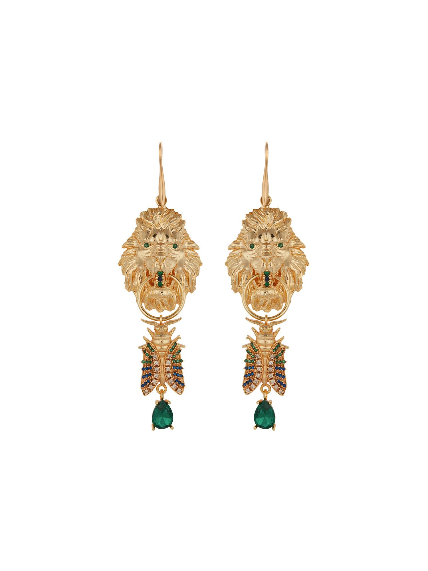 Aden Newyork-Cassandra Küpe Altin-Küpe-1-Milagron.com