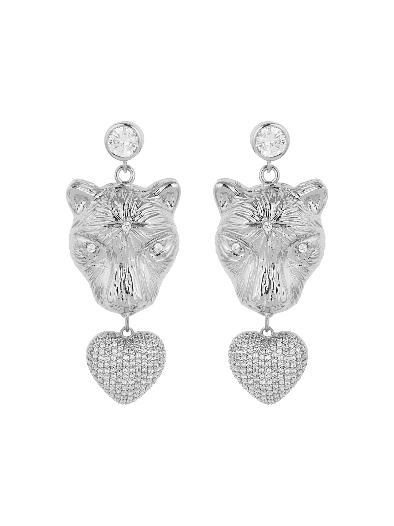 Aden Newyork-Euphoria Küpe Rhodium-Küpe-1-Milagron.com