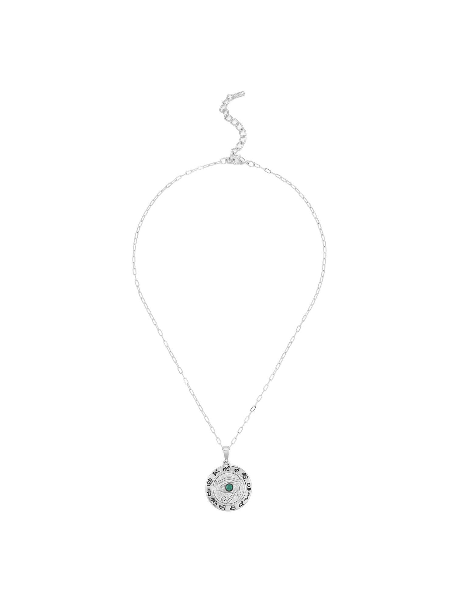 Aden Newyork-Eye Of Horus Kolye Gümüş-Kolye-1-Milagron.com