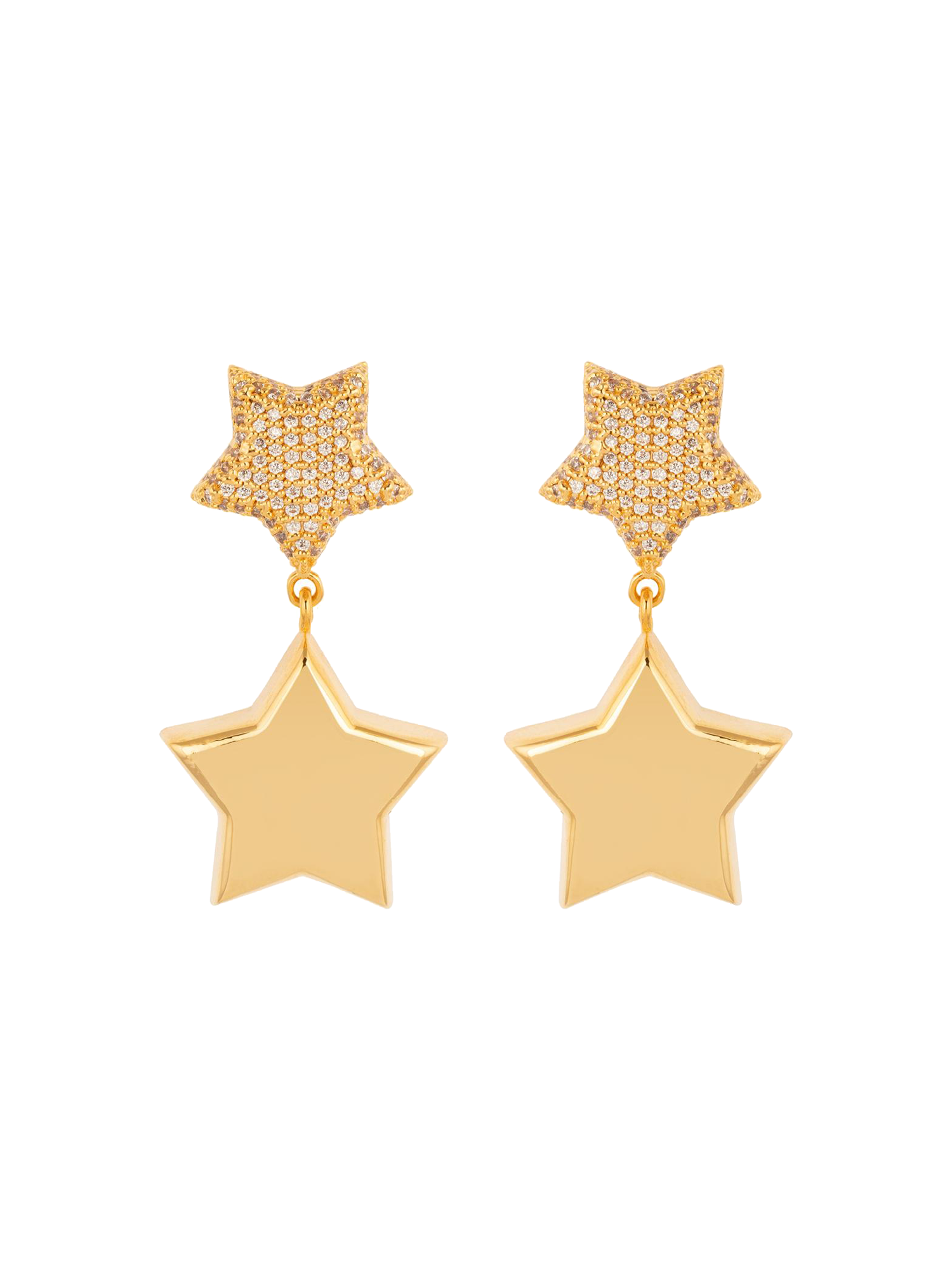 Aden Newyork-Lady Luck Küpe Altin-Küpe-1-Milagron.com