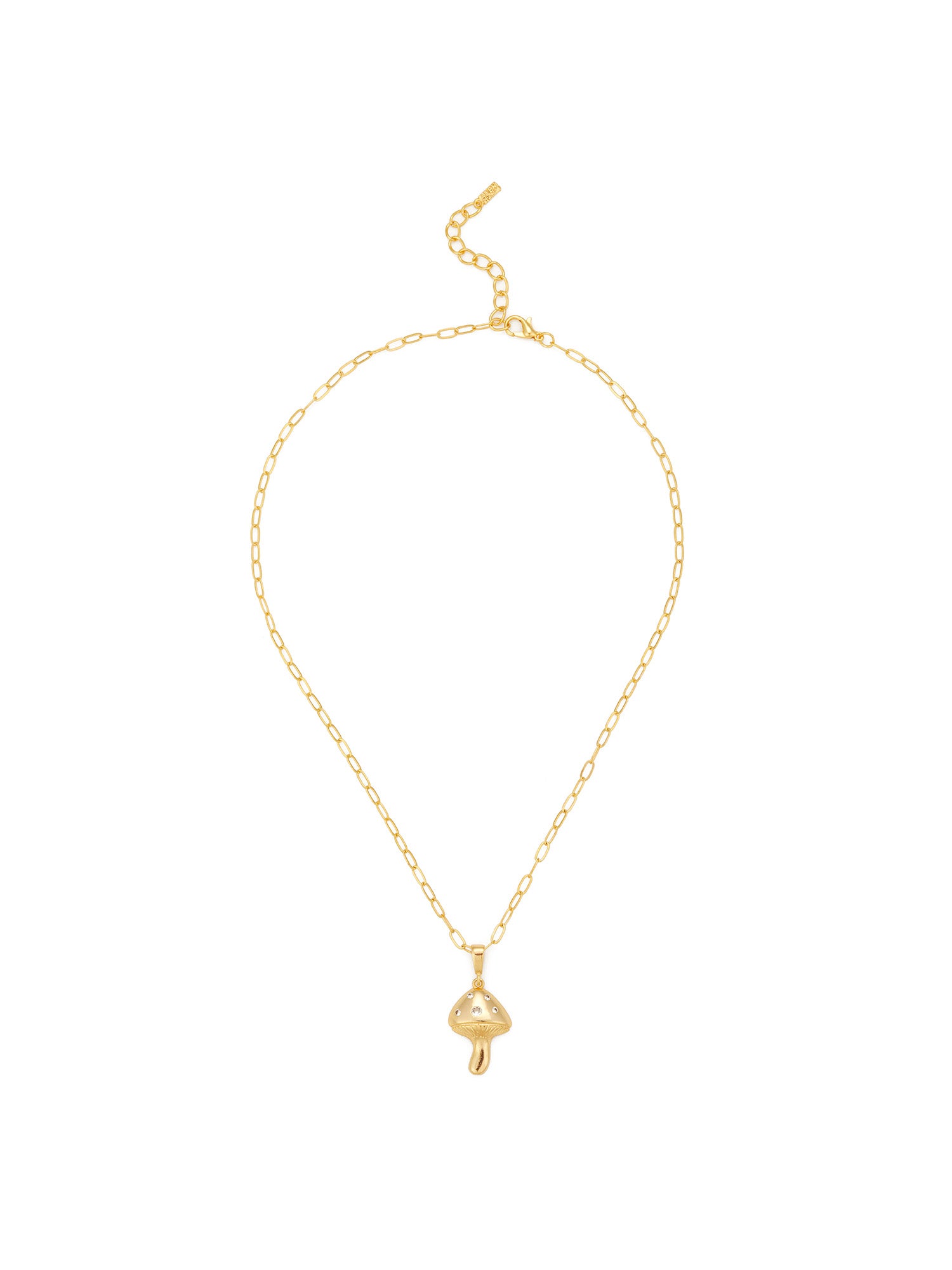 Aden Newyork-Magic Mushroom Kolye Altin-Kolye-1-Milagron.com