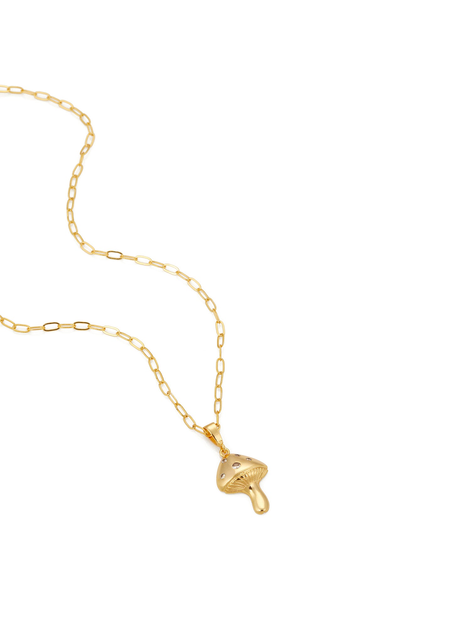 Aden Newyork-Magic Mushroom Kolye Altin-Kolye-3-Milagron.com