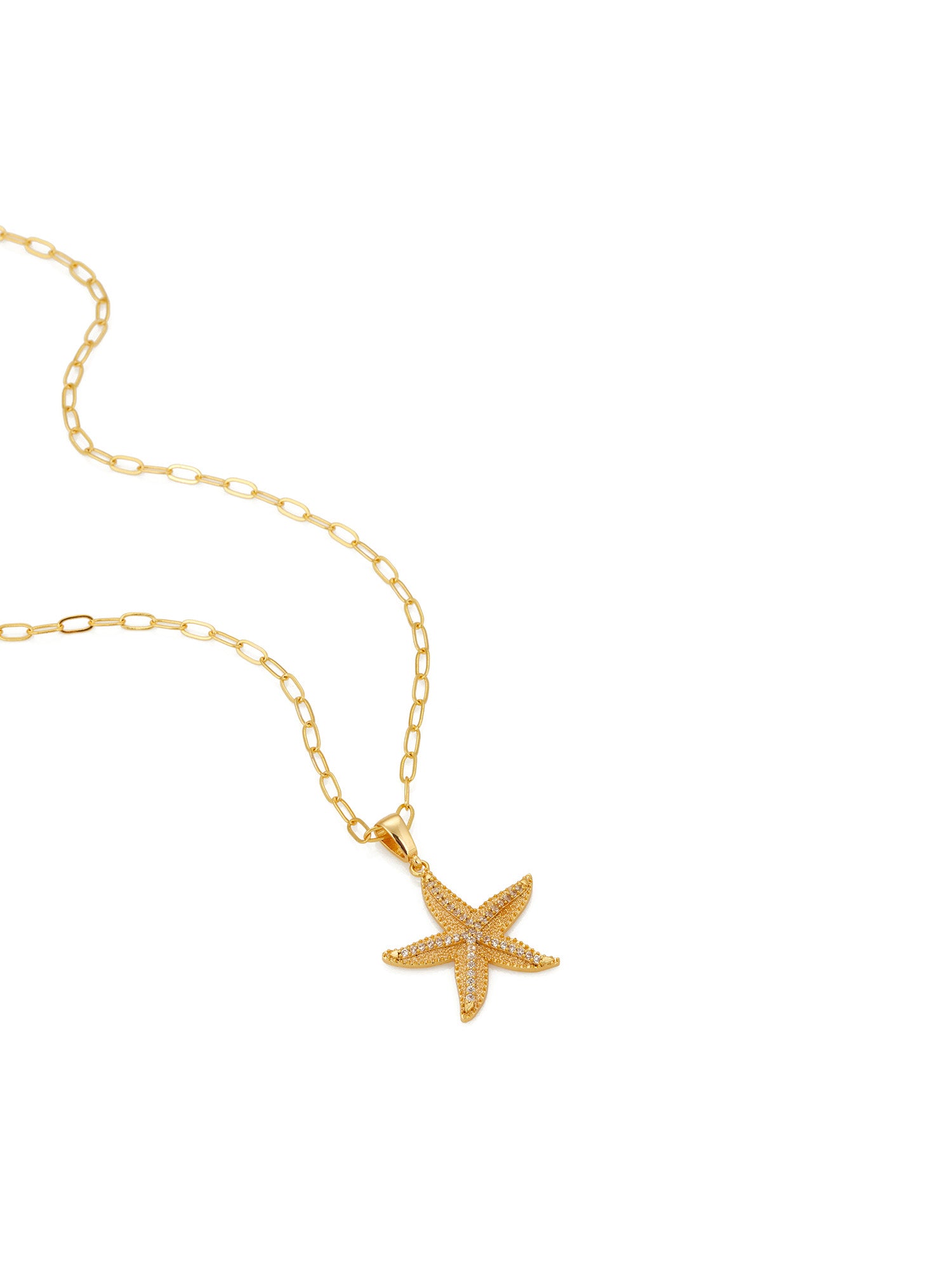 Aden Newyork-Mi̇ni̇ Stella Kolye Altin-Kolye-3-Milagron.com