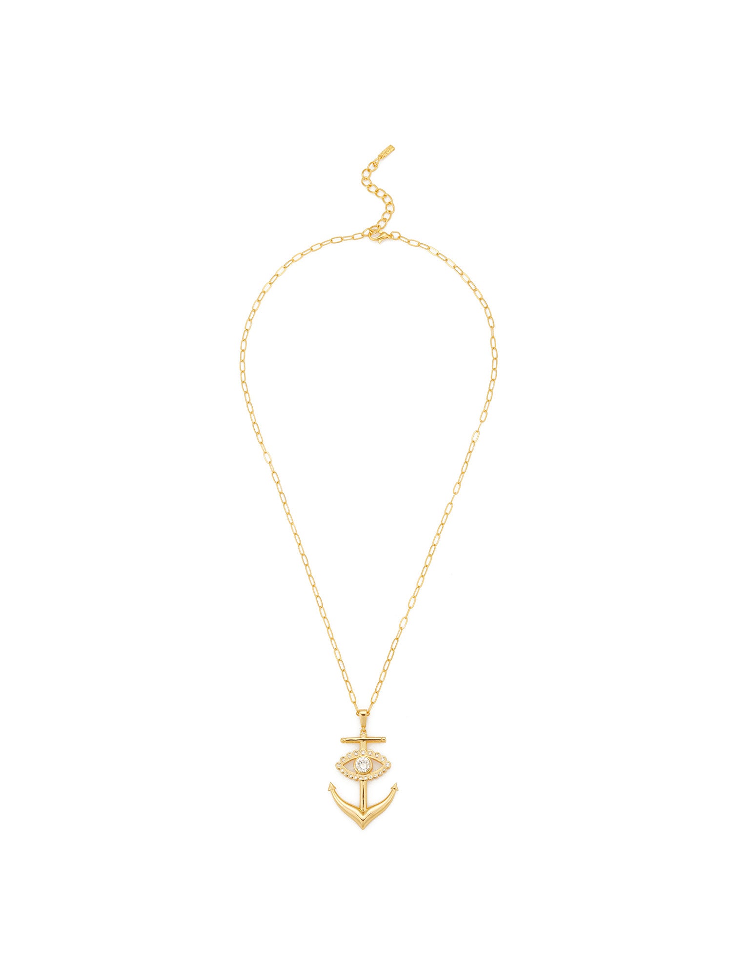 Aden Newyork-Protective Anchor Kolye Altin-Kolye-1-Milagron.com