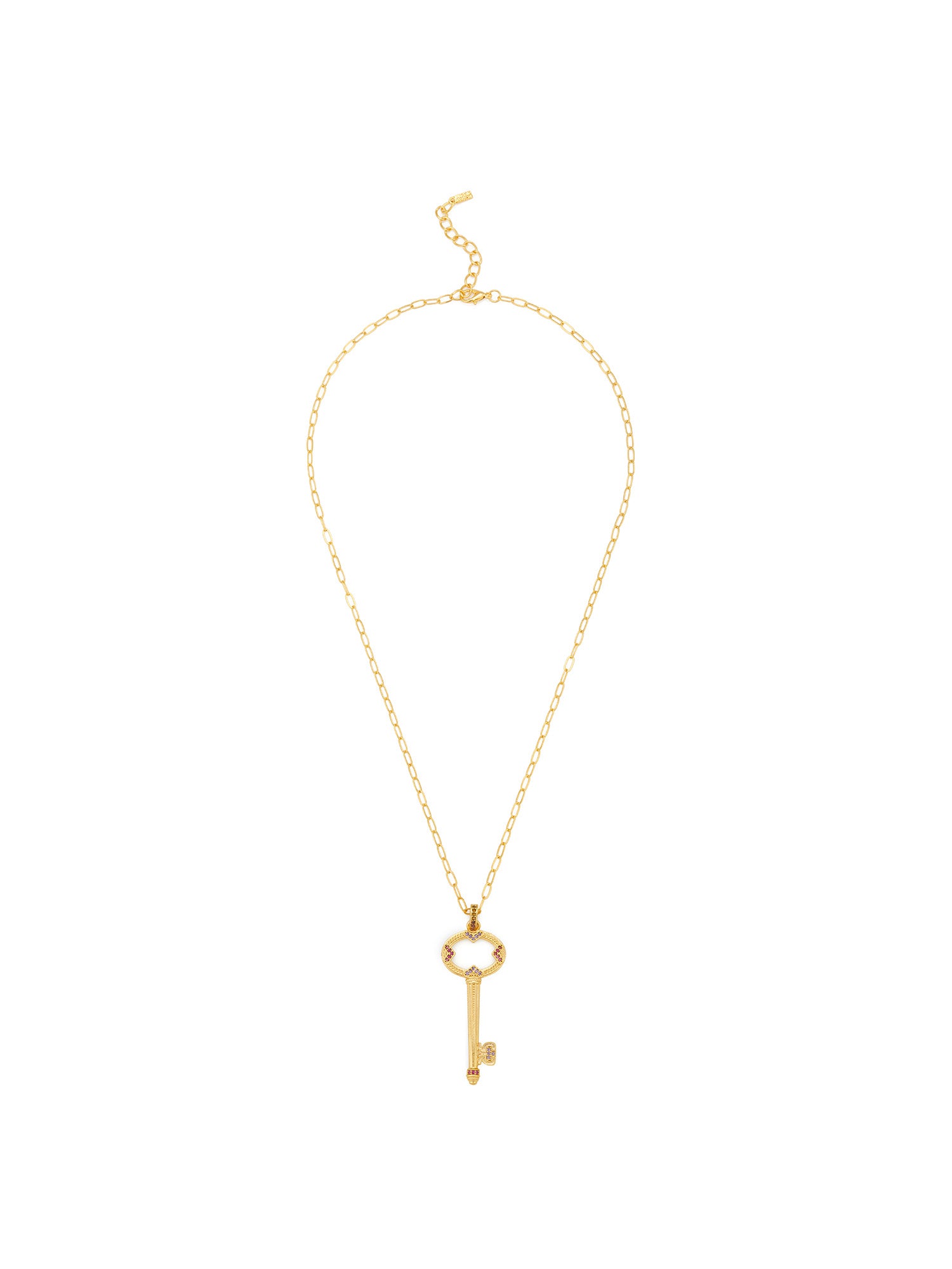 Aden Newyork-Sacred Key Kolye Altin-Kolye-1-Milagron.com