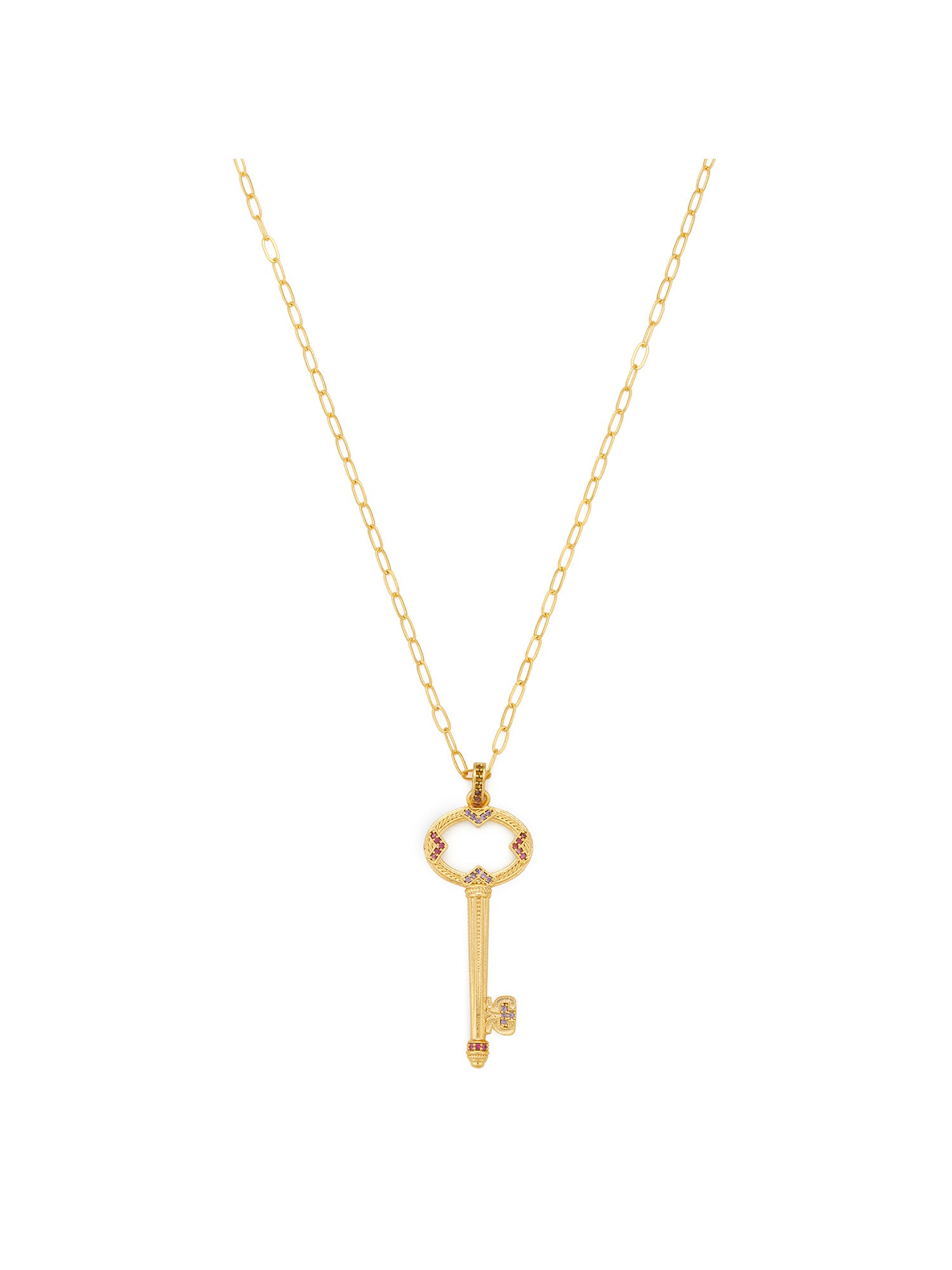 Aden Newyork-Sacred Key Kolye Altin-Kolye-2-Milagron.com