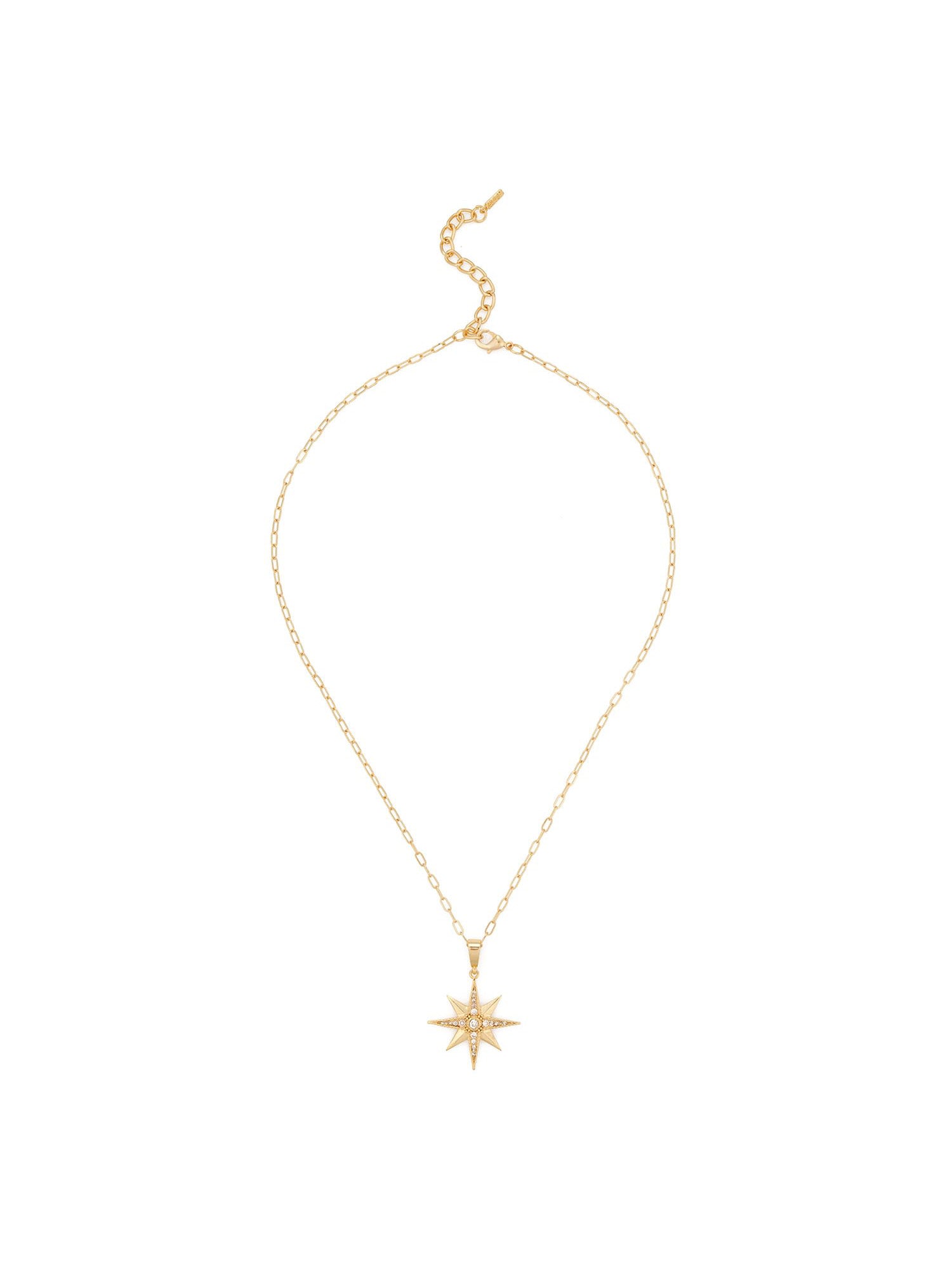 Aden Newyork-The North Yildiz Kolye Altin-Kolye-1-Milagron.com