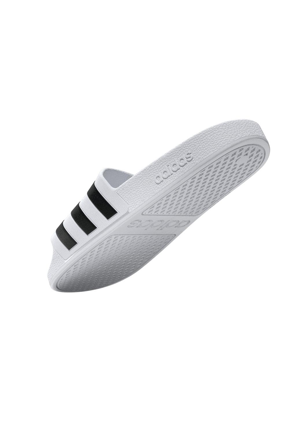 Adidas-Adilette Aqua White/BlackWhite-Sandalet & Terlik-16-Milagron.com