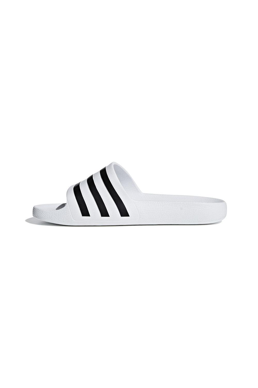 Adidas-Adilette Aqua White/BlackWhite-Sandalet & Terlik-4-Milagron.com