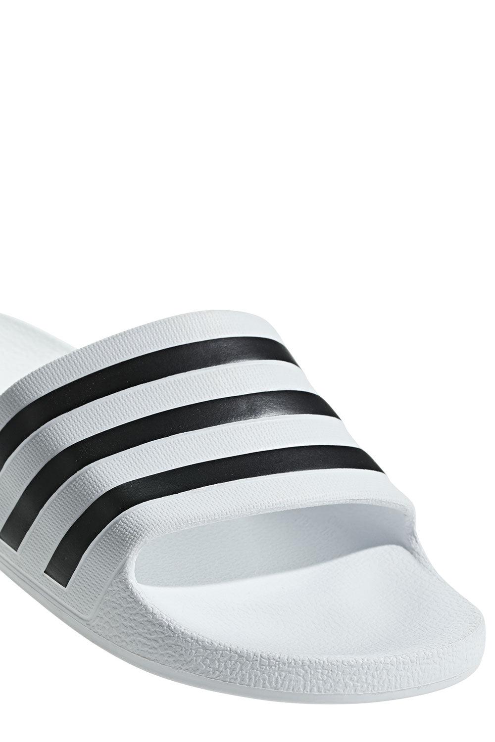 Adidas-Adilette Aqua White/BlackWhite-Sandalet & Terlik-7-Milagron.com