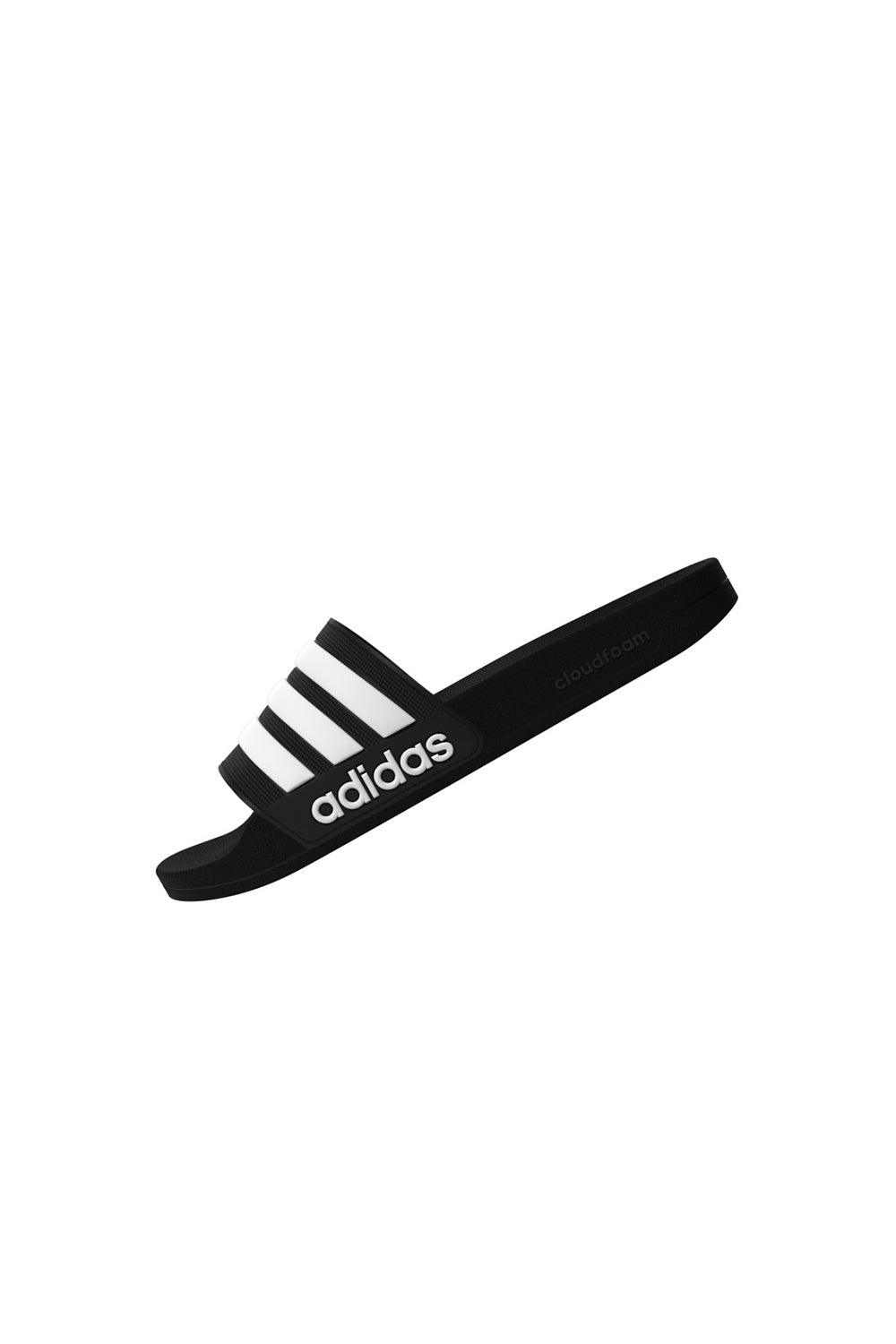Adidas-Adilette Shower Core Black/White-Sandalet & Terlik-10-Milagron.com