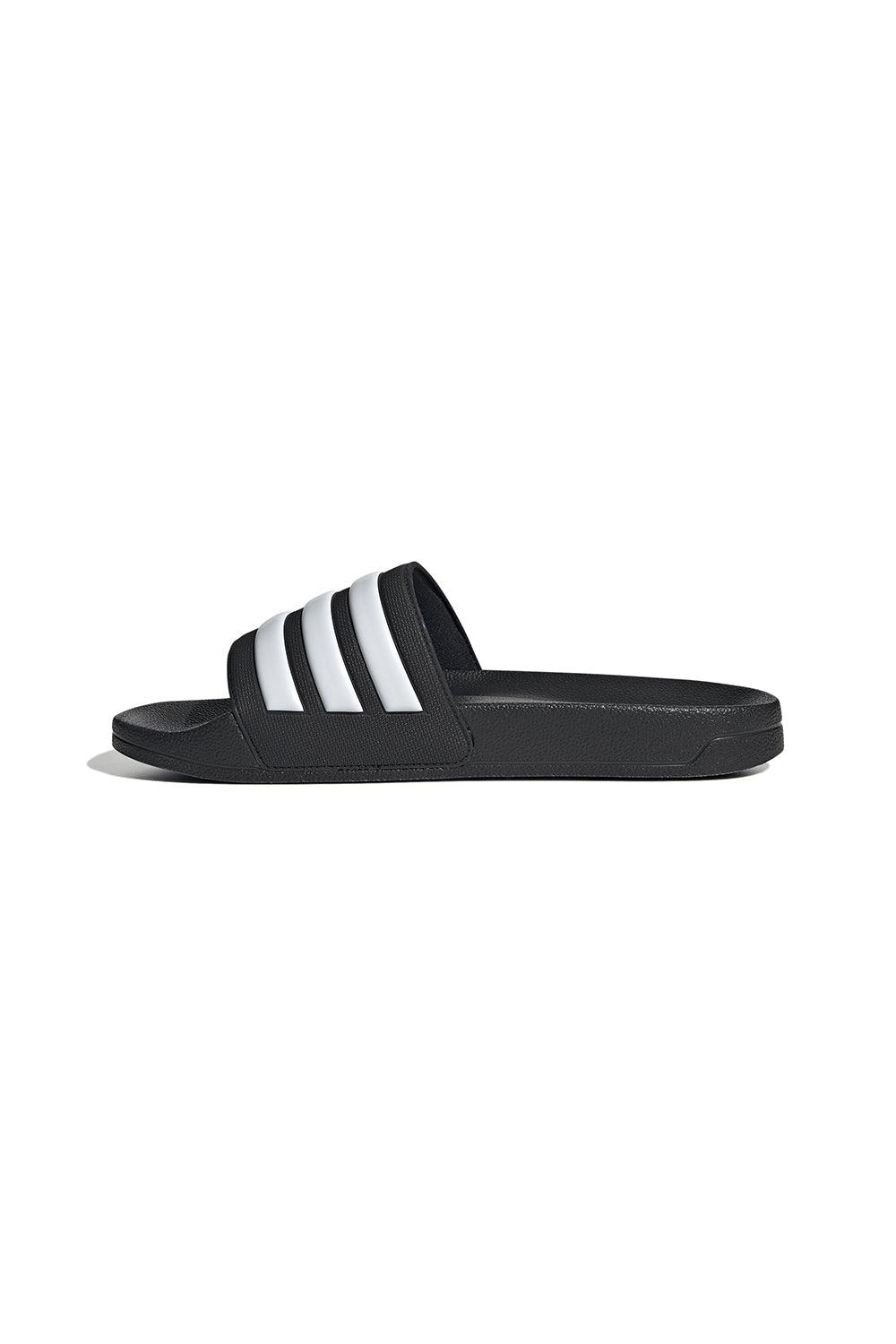 Adidas-Adilette Shower Core Black/White-Sandalet & Terlik-4-Milagron.com