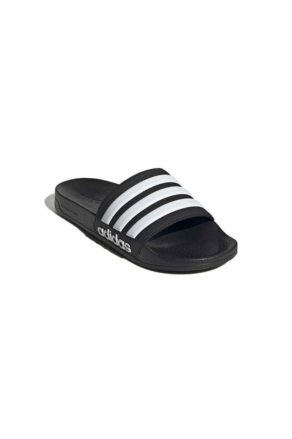 Adidas-Adilette Shower Core Black/White-Sandalet & Terlik-5-Milagron.com