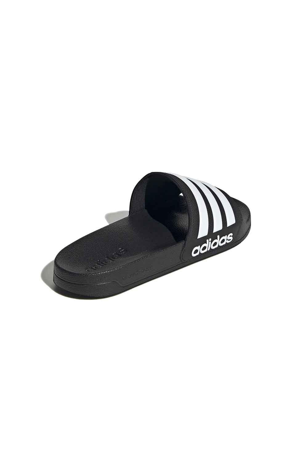 Adidas-Adilette Shower Core Black/White-Sandalet & Terlik-6-Milagron.com