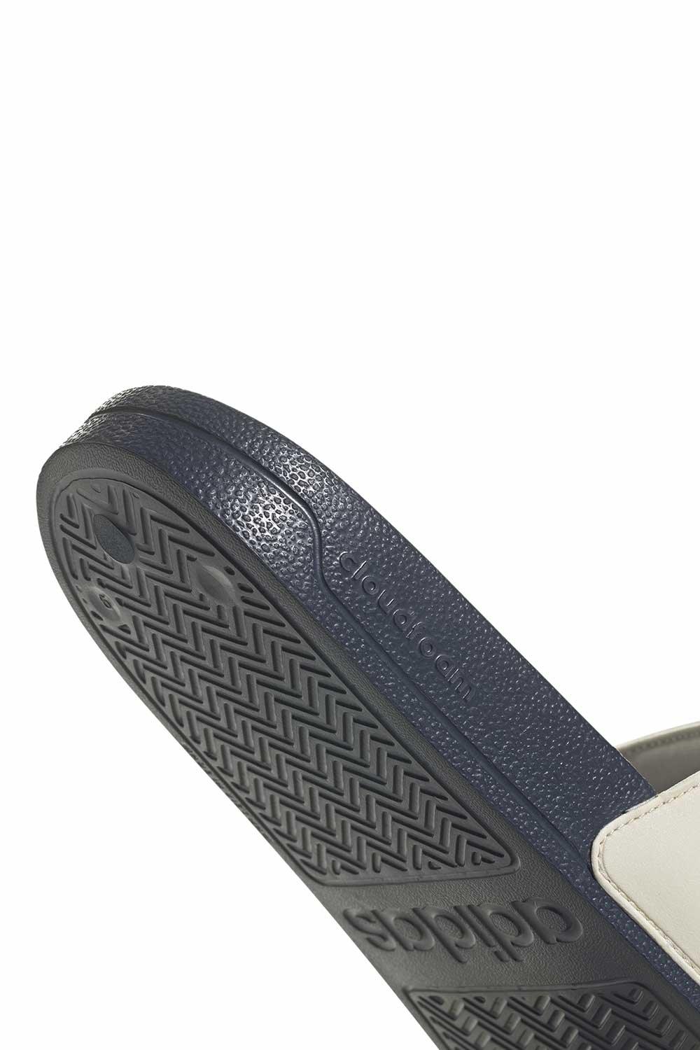 Adidas-Adilette Shower WonderWhite/Shadow Navy-Sandalet & Terlik-8-Milagron.com