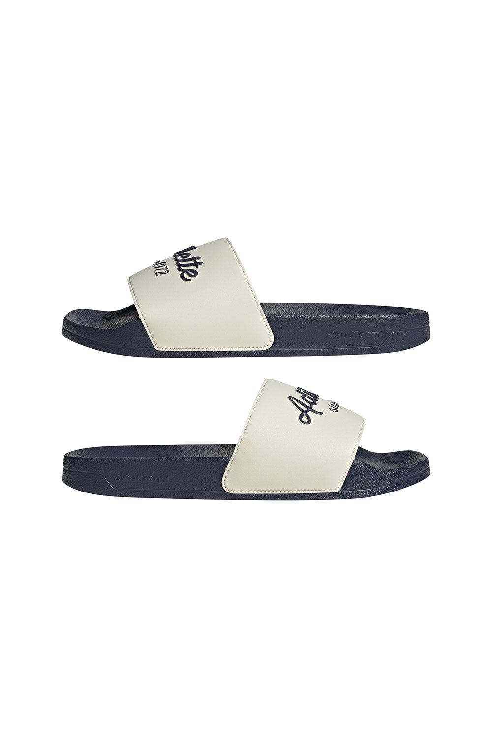 Adidas-Adilette Shower WonderWhite/Shadow Navy-Sandalet & Terlik-9-Milagron.com