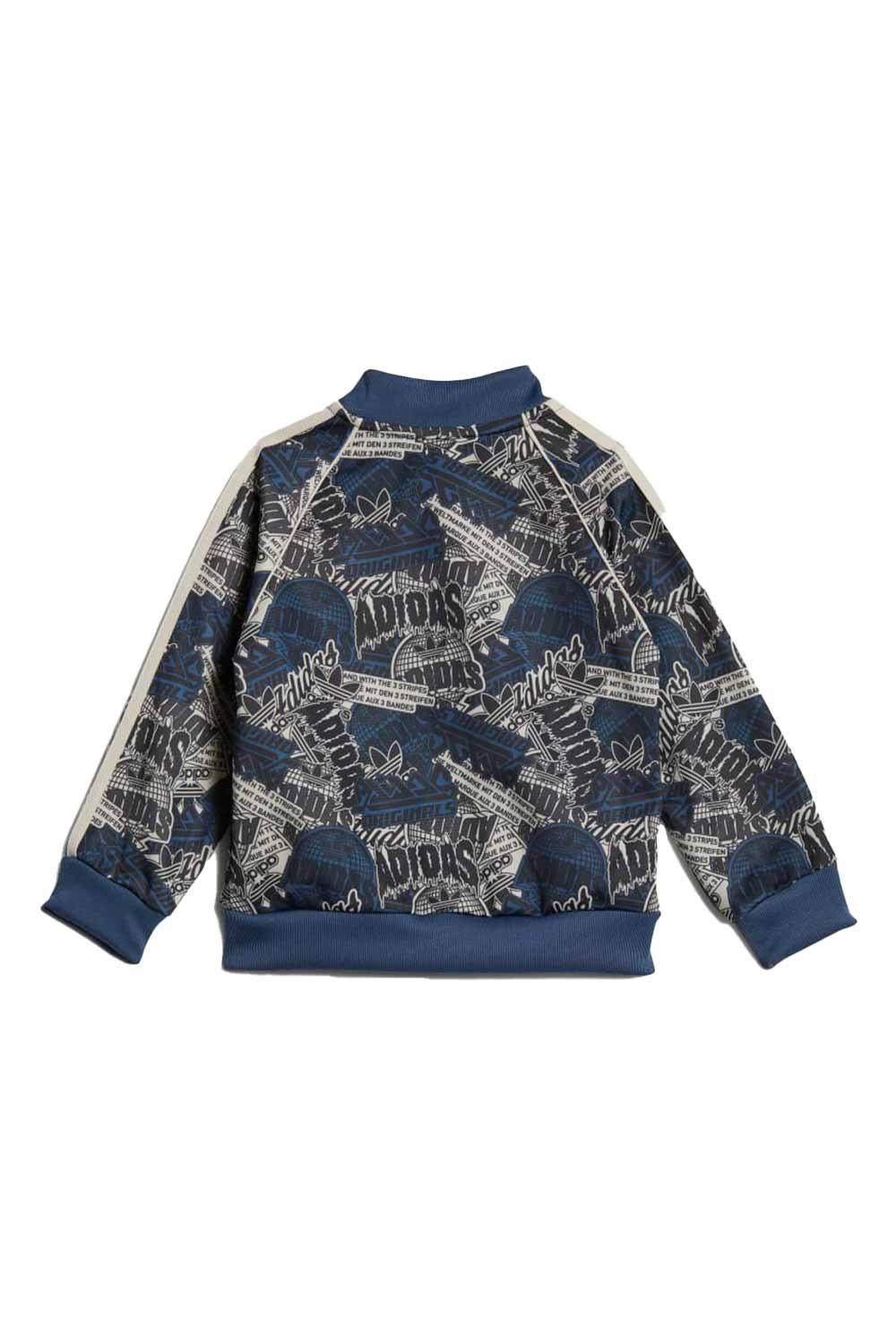 Adidas-Allover Print Eşofman Takımı-Alt - Üst Takım-4-Milagron.com