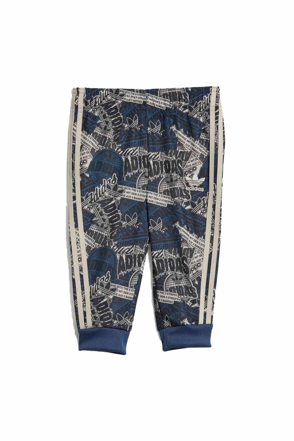 Adidas-Allover Print Eşofman Takımı-Alt - Üst Takım-5-Milagron.com