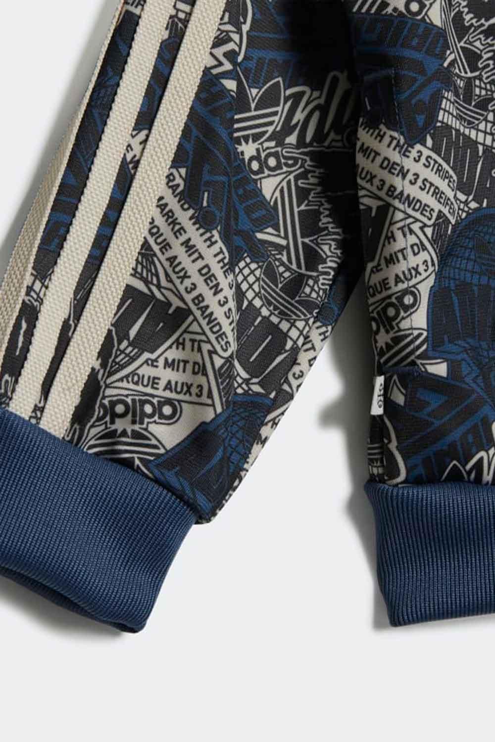 Adidas-Allover Print Eşofman Takımı-Alt - Üst Takım-7-Milagron.com