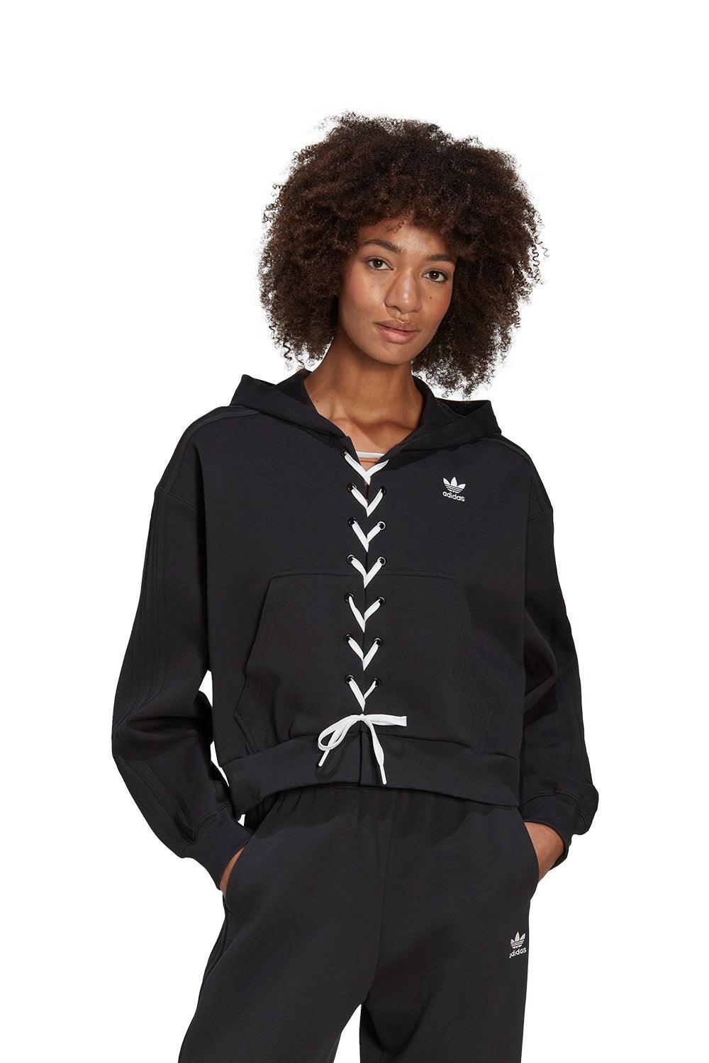 Adidas-Always Original Laced Hoodie-Sweatshirts & Hoodies-1-Milagron.com