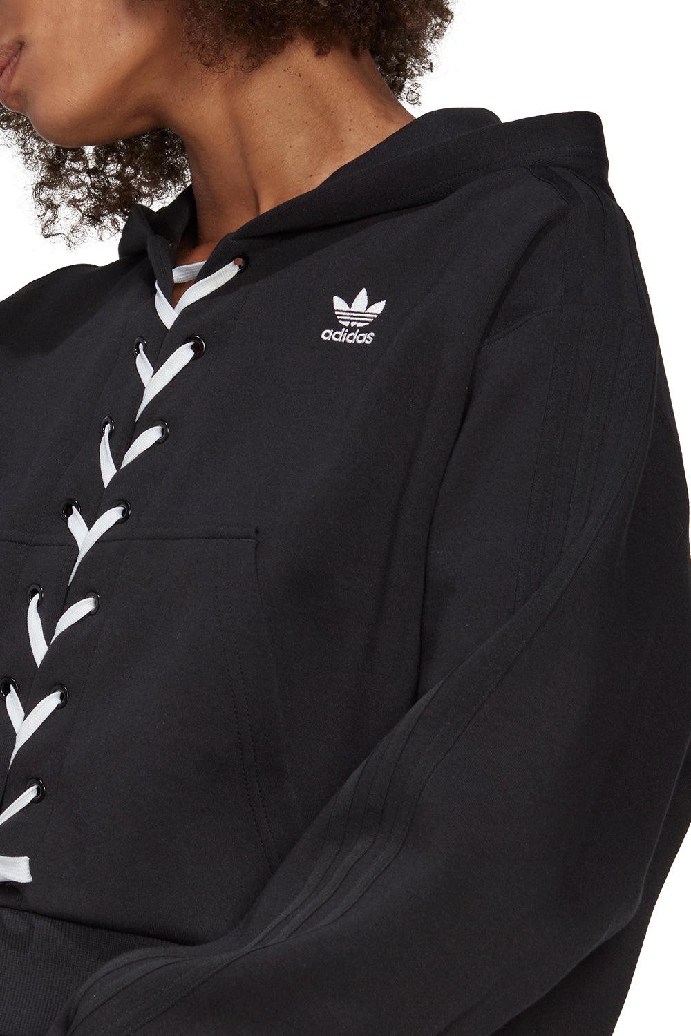 Adidas-Always Original Laced Hoodie-Sweatshirts & Hoodies-3-Milagron.com