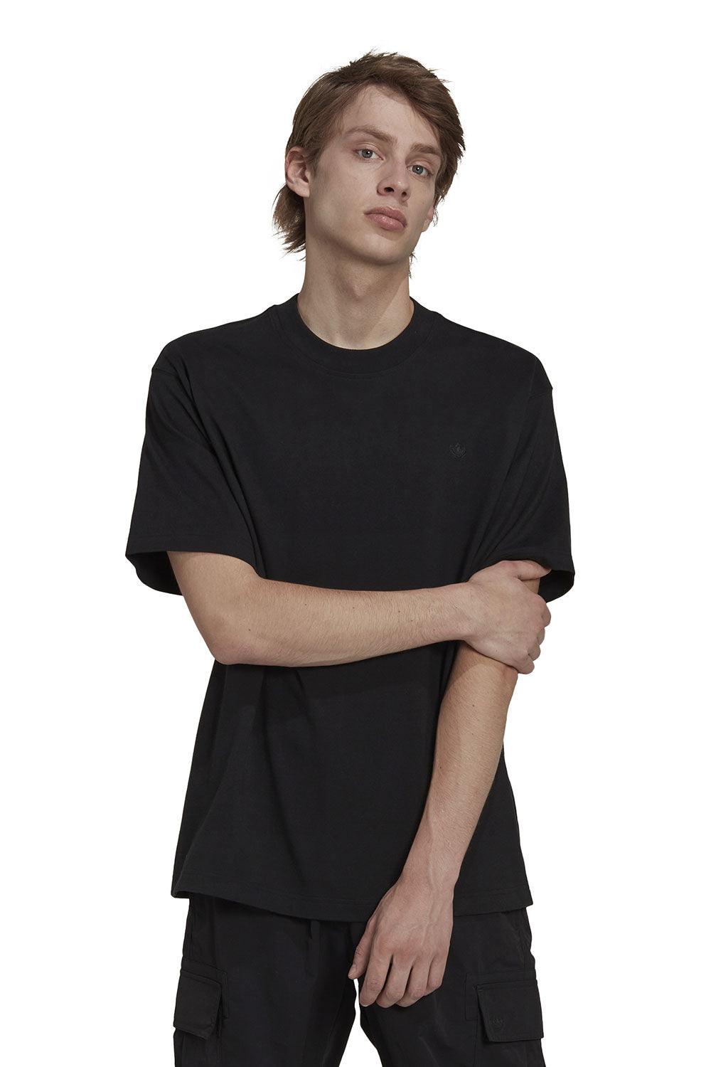 Adidas-C Tee Black-T-Shirts-3-Milagron.com