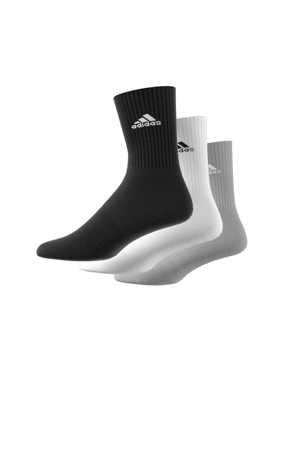 Adidas-Cushioned Crew Socks 3 Pairs-Çorap-4-Milagron.com
