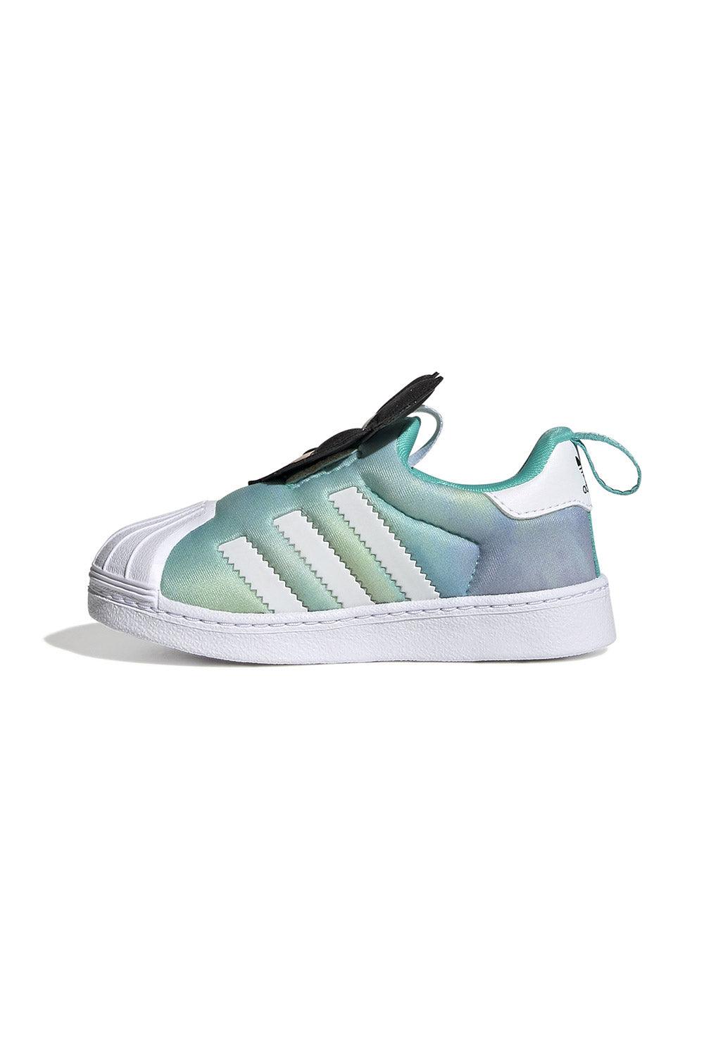 Adidas-Disney Superstar Sneakers Green-Sneakers-4-Milagron.com