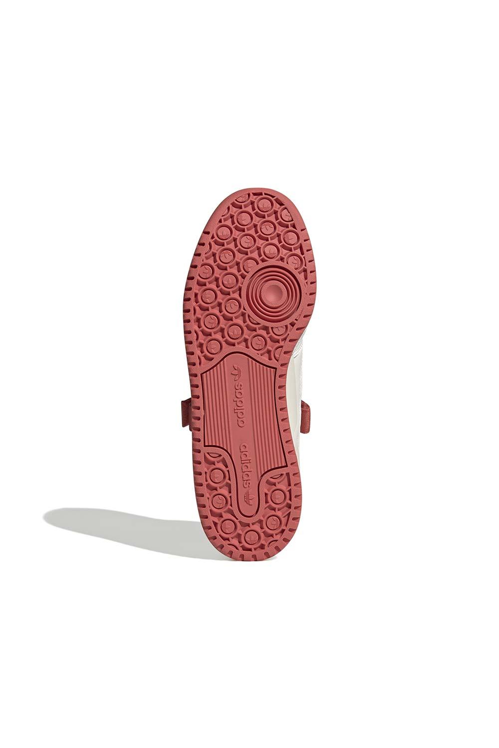 Adidas-Forum Low Chalk White/Crew Red-Sneakers-3-Milagron.com