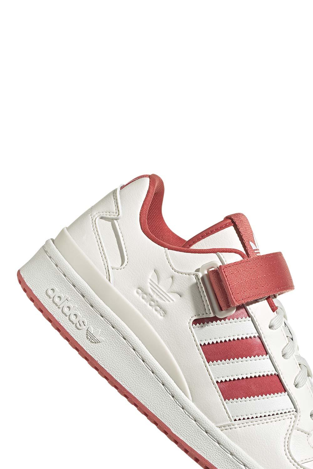 Adidas-Forum Low Chalk White/Crew Red-Sneakers-7-Milagron.com