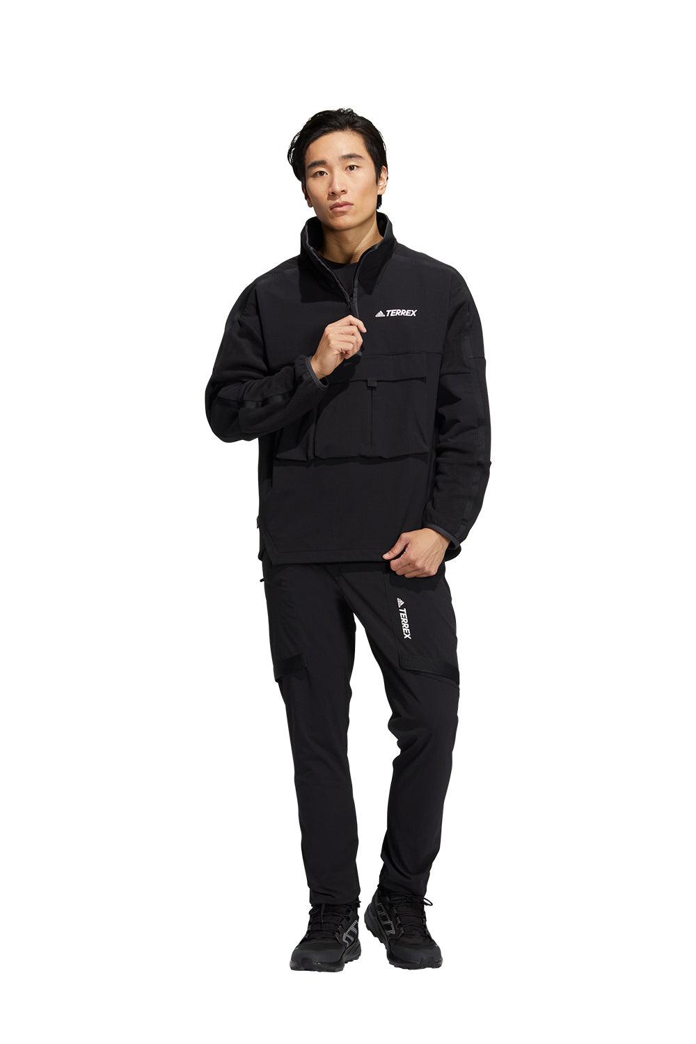 Adidas-Half Zip Sweatshirt-Sweatshirts & Hoodies-1-Milagron.com