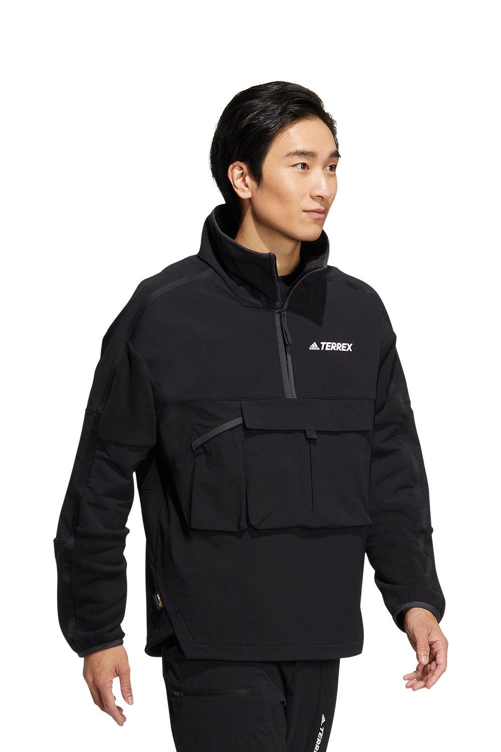 Adidas-Half Zip Sweatshirt-Sweatshirts & Hoodies-5-Milagron.com