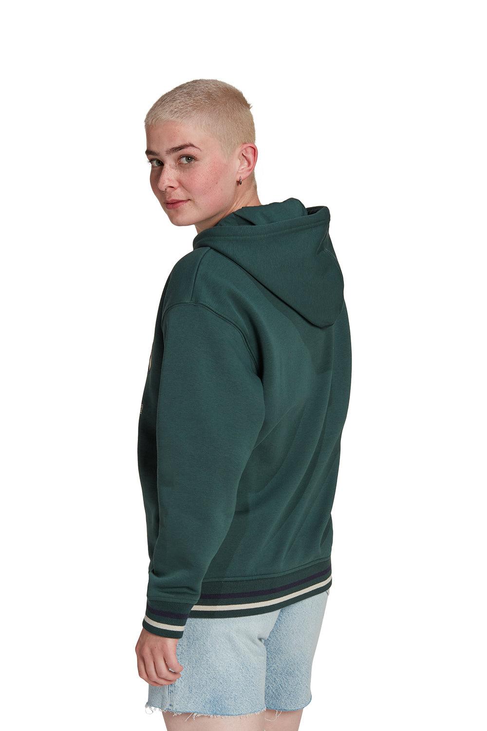 Adidas-Hoodie Mineral Green-Sweatshirts & Hoodies-2-Milagron.com
