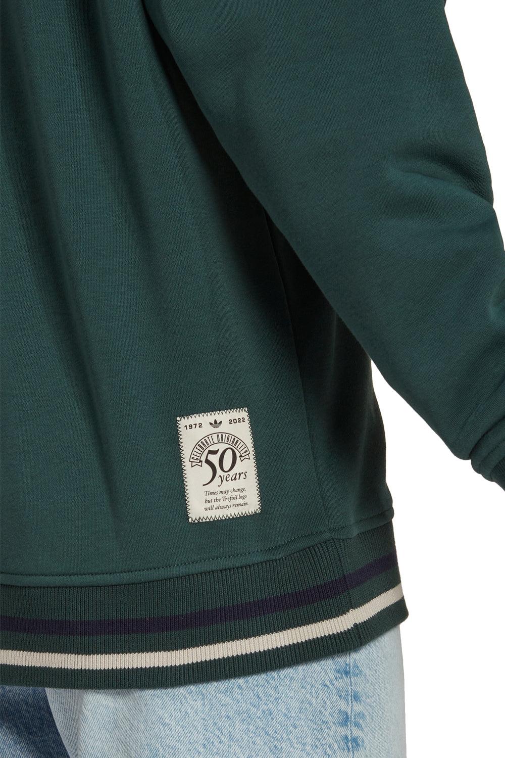 Adidas-Hoodie Mineral Green-Sweatshirts & Hoodies-6-Milagron.com