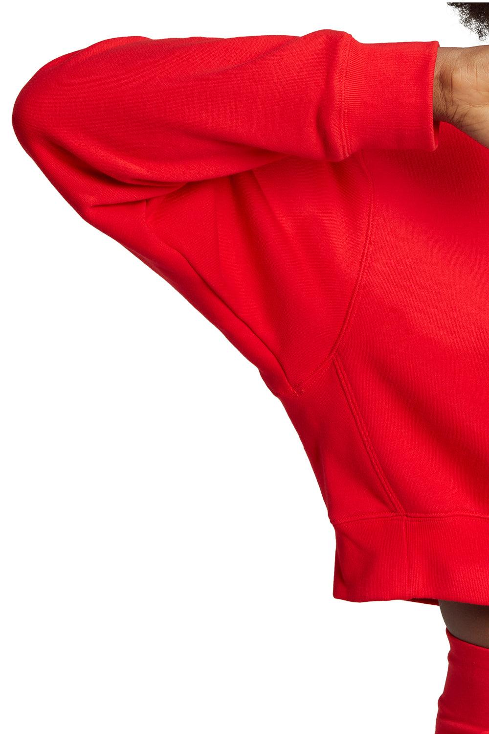 Adidas-Hoodie Vivid Red-Sweatshirts & Hoodies-7-Milagron.com