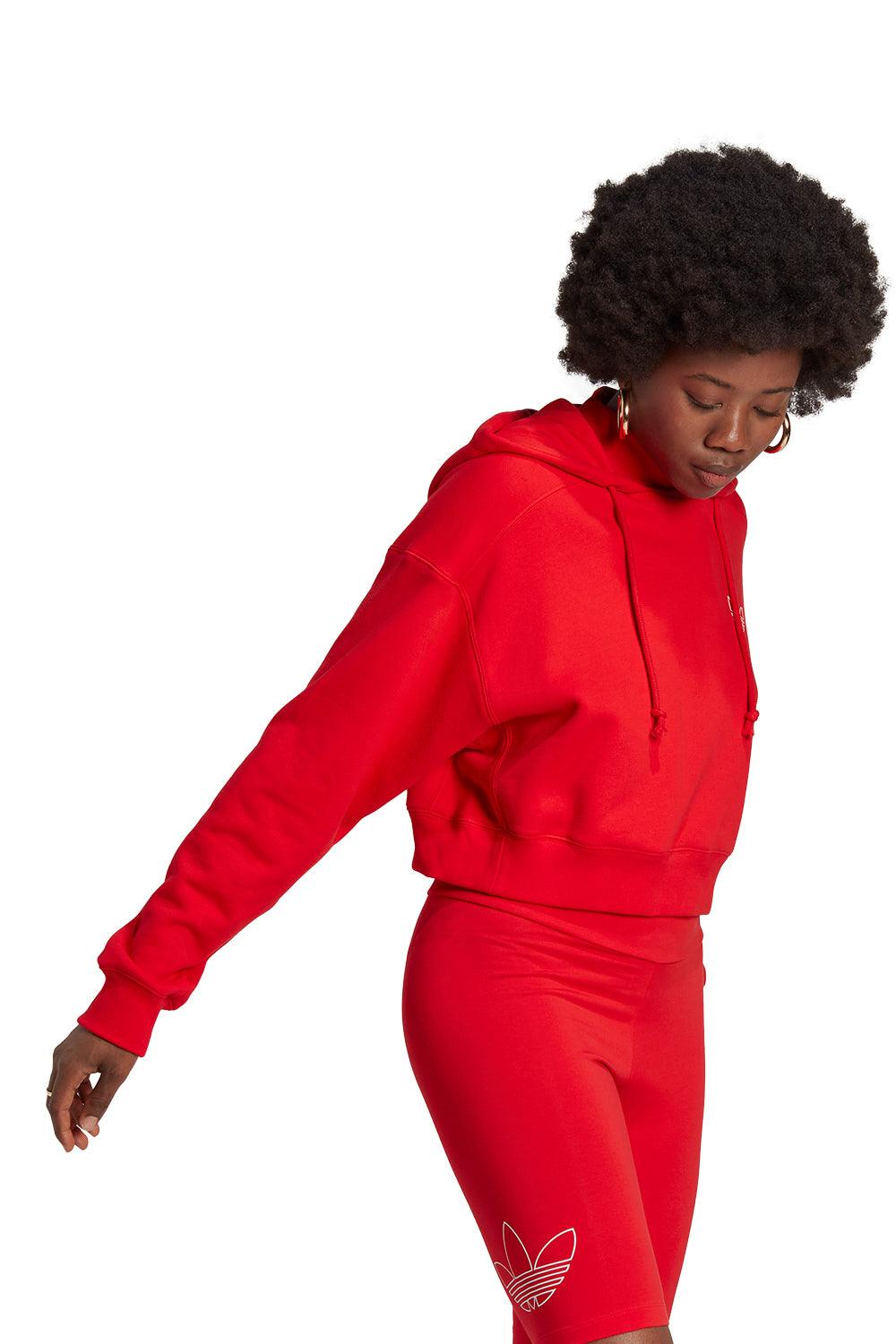 Adidas-Hoodie Vivid Red-Sweatshirts & Hoodies-8-Milagron.com