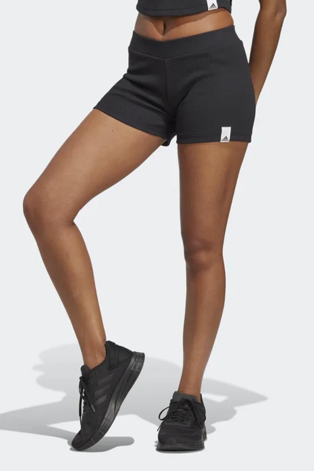 Adidas-Lounge Rib Booty Short-Şort-1-Milagron.com