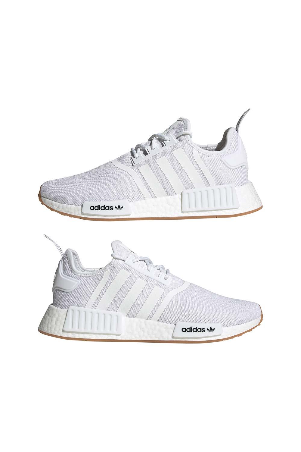 Adidas-NMD_R1 PrimeBlue White/Gum2-Sneakers-9-Milagron.com