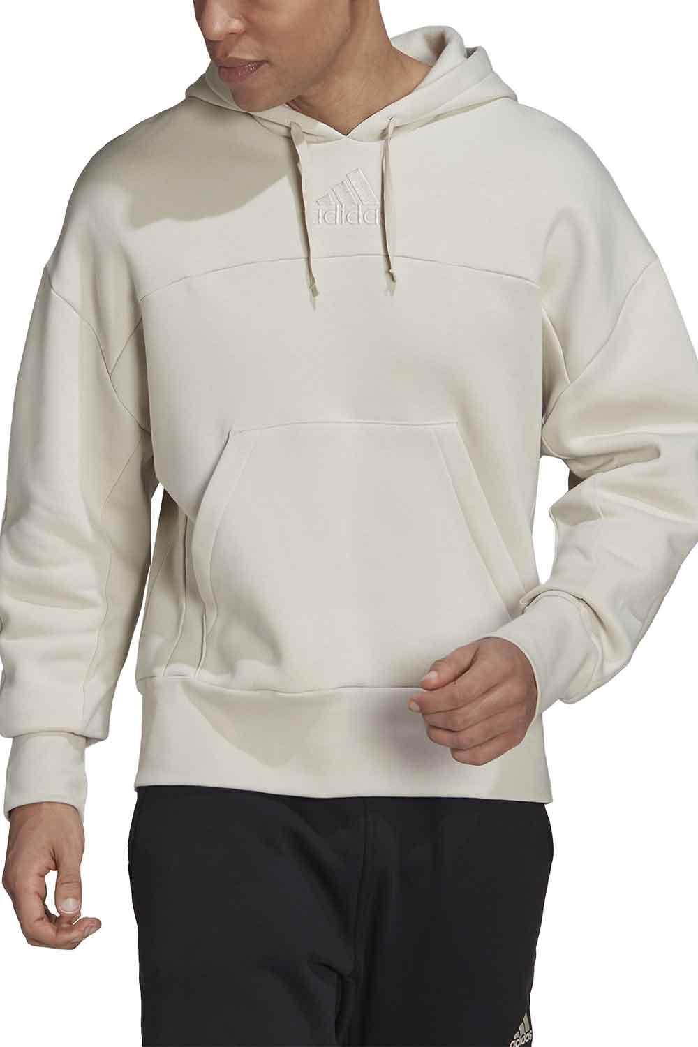 Adidas-Studio Lounge Fleece-Sweatshirts & Hoodies-3-Milagron.com