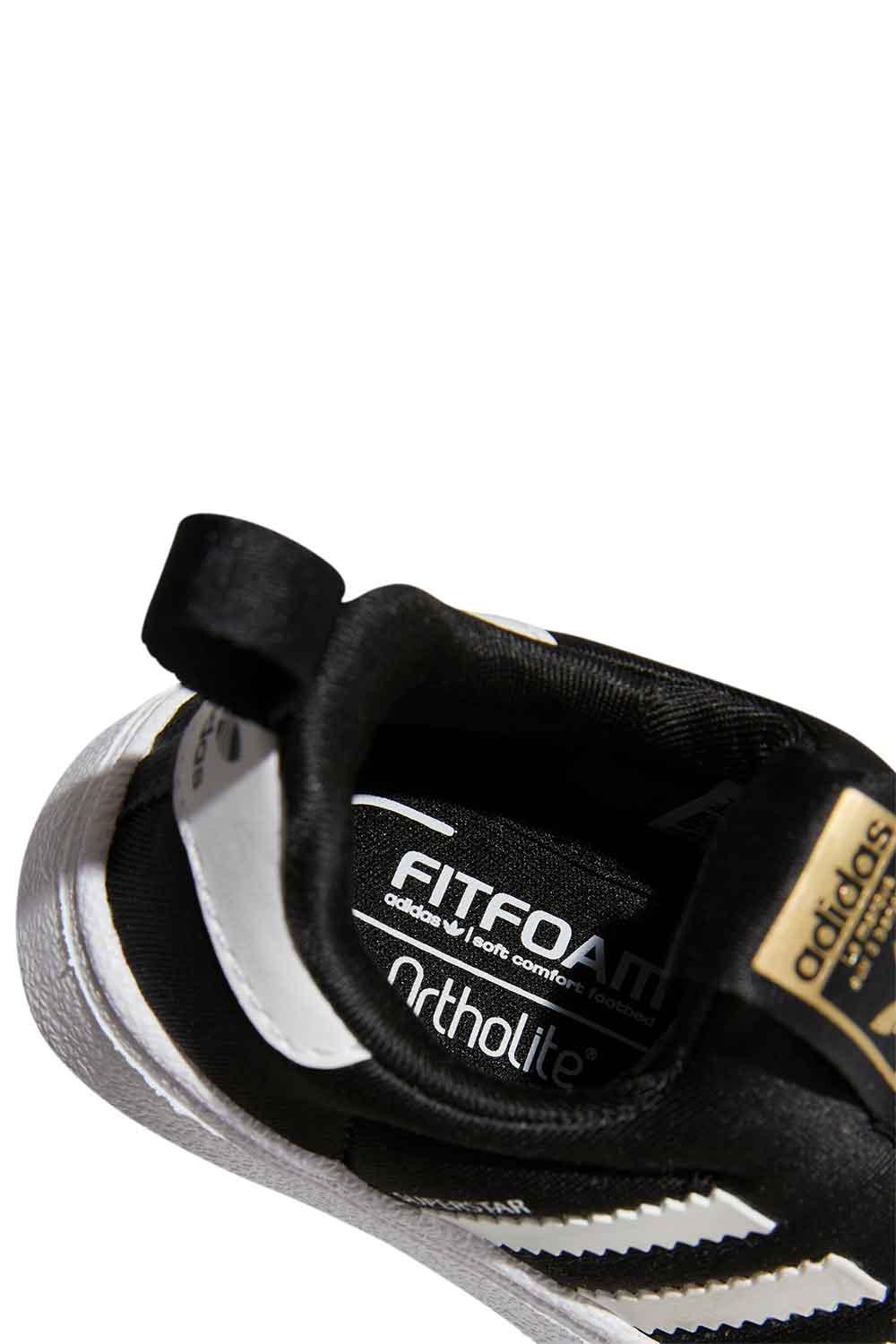 Adidas-Superstar 360 CBLACK/FTWWHT/GOLDMT-Sneakers-7-Milagron.com