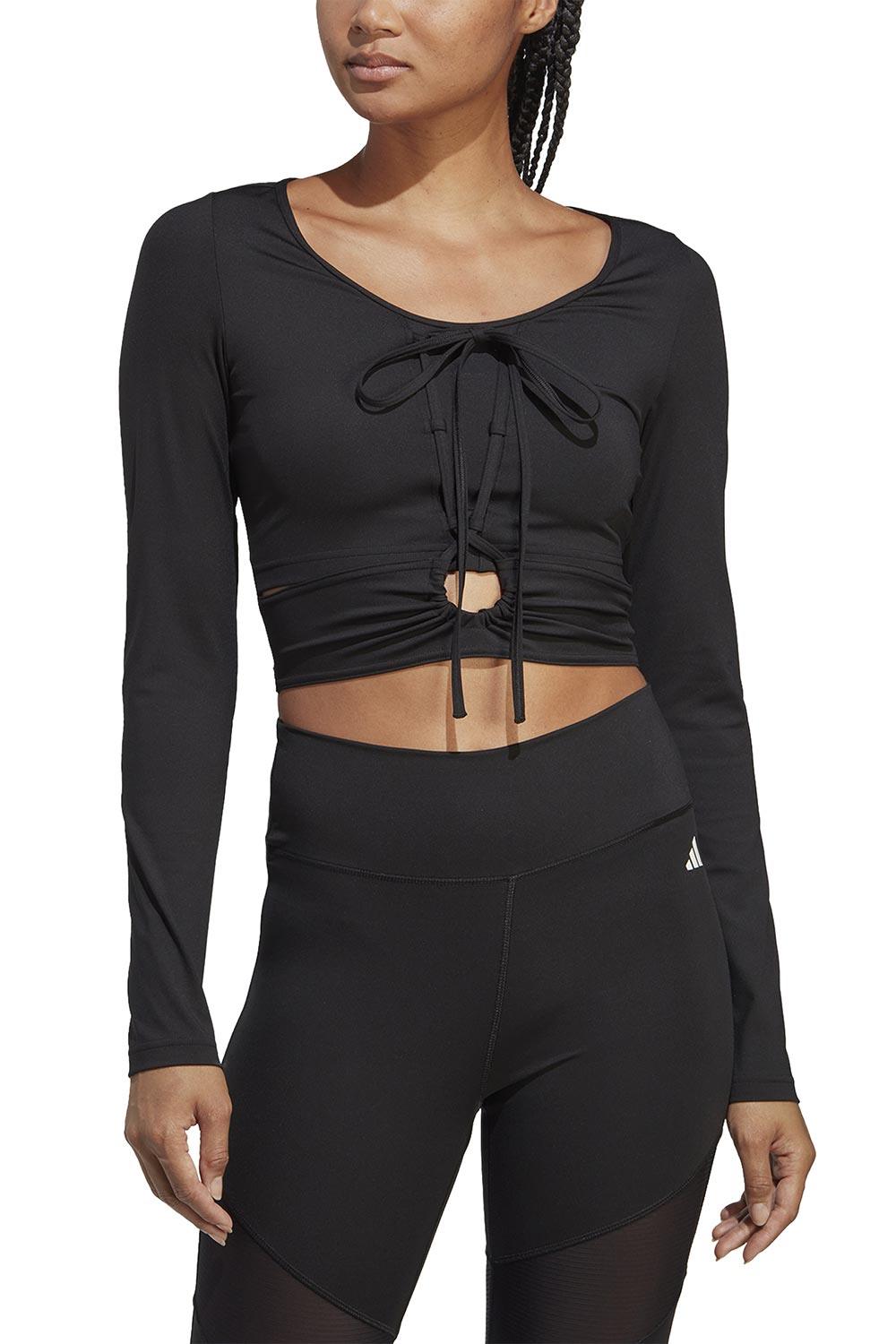 Adidas-Training Dance Long Sleeve Tee-Spor Üstü-2-Milagron.com