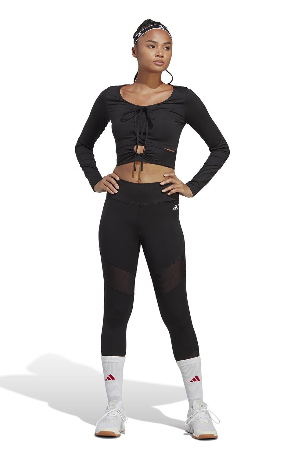 Adidas-Training Dance Long Sleeve Tee-Spor Üstü-4-Milagron.com