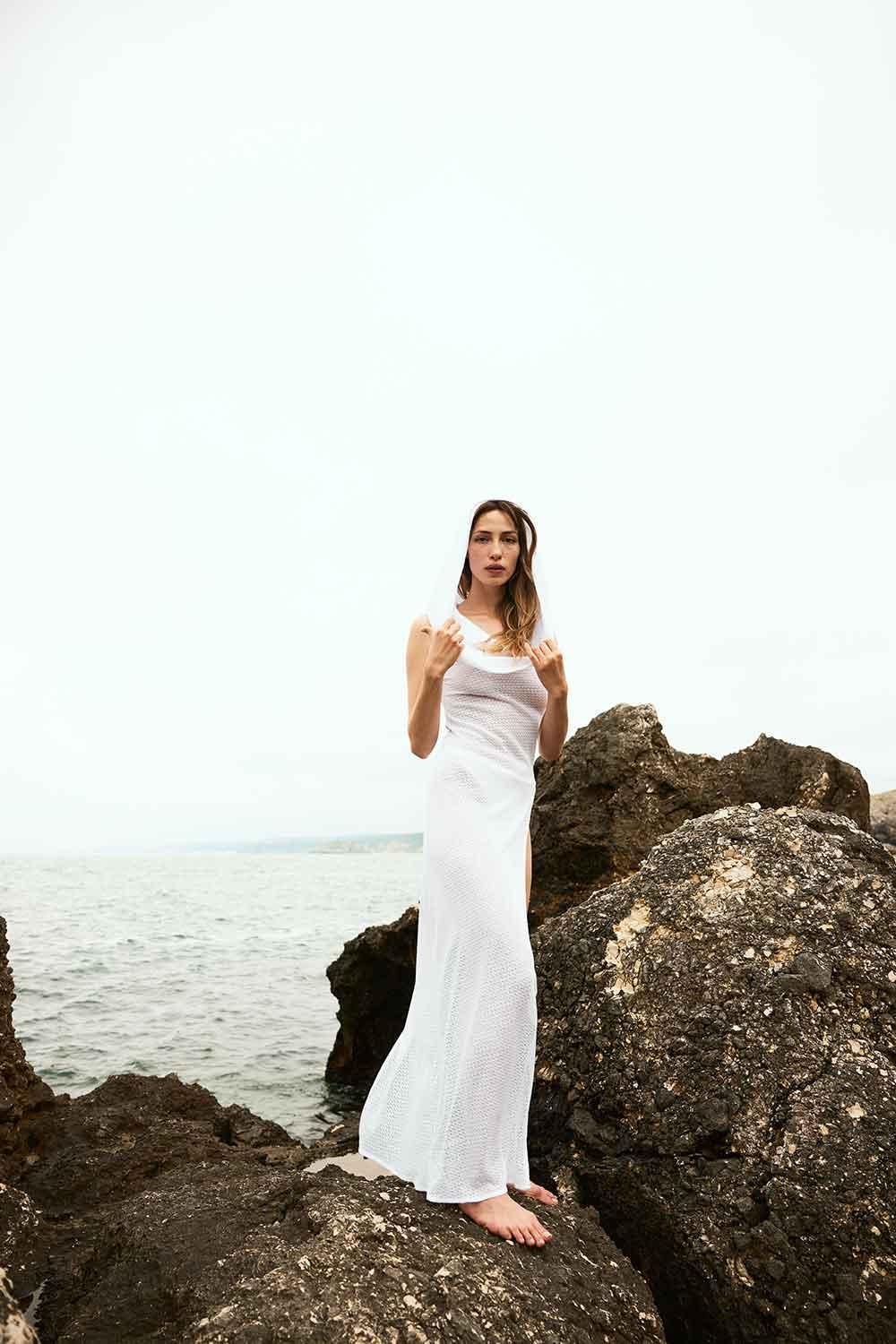 Agic-SERENITY KAPİŞONLU PLAJ ELBİSESİ-Elbise-10-Milagron.com