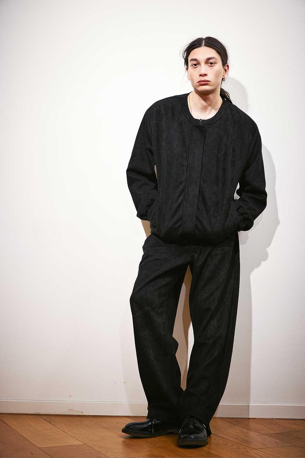 Agic-Scuba Süet Bomber Ceket-Ceket-2-Milagron.com