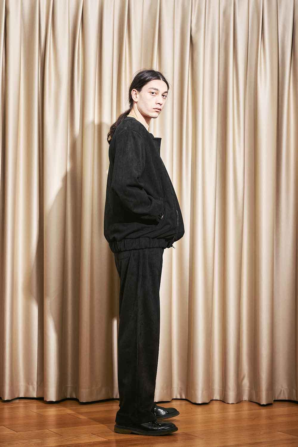 Agic-Scuba Süet Bomber Ceket-Ceket-7-Milagron.com