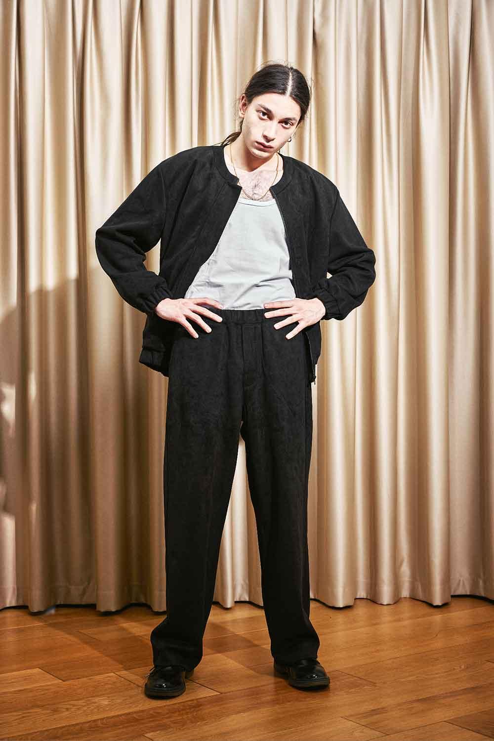 Agic-Scuba Süet Bomber Ceket-Ceket-8-Milagron.com