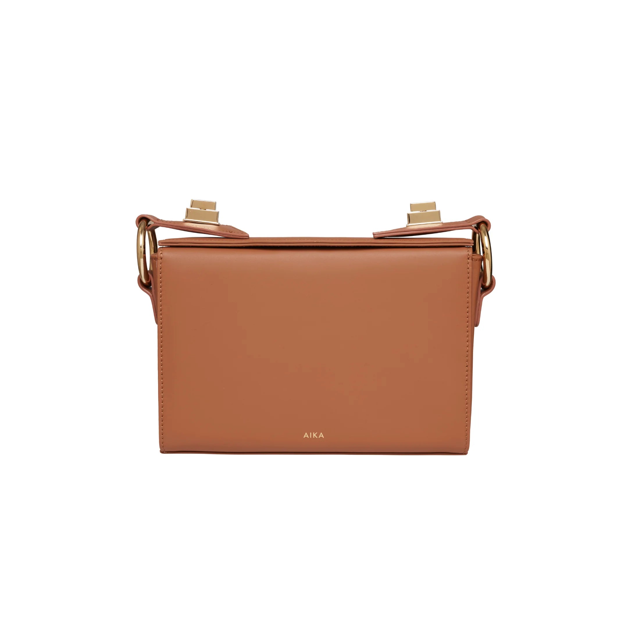 Aika Concept-Leather Istanbul Bag Tan-Omuz Çantası-5-Milagron.com